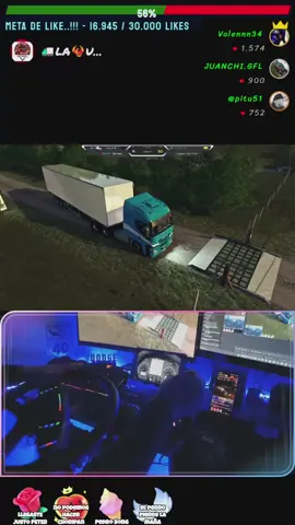 #tiktoklive #livehighlights #eurotrucksimulator2   #ets2   #ets2gameplay   #ets2mods   #ets2convoy   #ets2argentina   #ets2realistic   #ets2trucks   #ets2multiplayer   #trucksimulator #fyp   #parati   #tiktokgaming   #gamersdelmundo   #viralvideo   #gaminglife   #simulador   #tiktokargentina   #gamerslatam   #gamingtok #ultrarealismo   #realgraphics   #reshade   #projectnextgen   #modsargentinos #rutasargentinas   #convoyets2   #serverets2   #ets2roleplay 