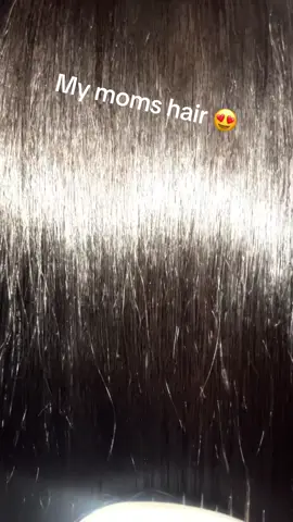 It’s so soft 😍#fyp #mom #shiny #softhair #blackhair #beautiful