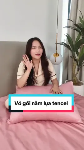 Vỏ gối nằm lụa tencel thân thiện với làn da #gonbedding #inspireyourdreams #vogoi 