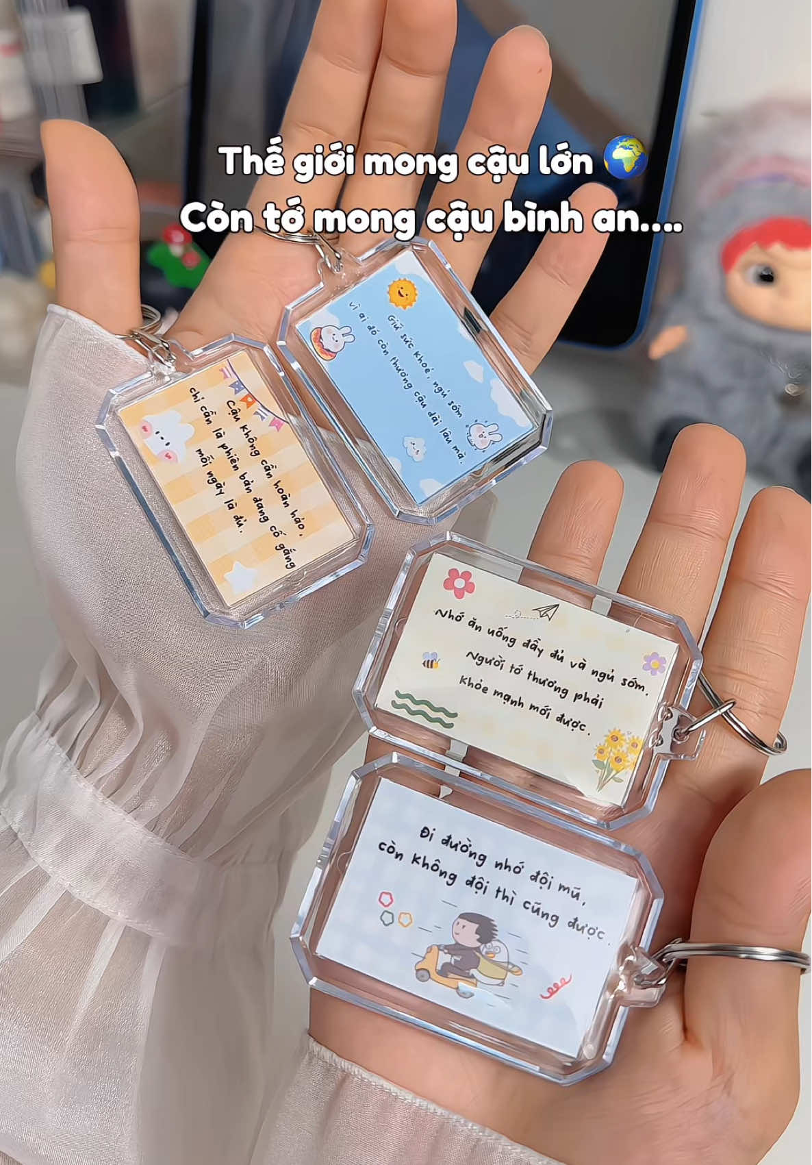 Món quà nhỏ mang ý nghĩa to ❤️ #mockhoathongdiep #mockhoa #quatang #xh #foryou 