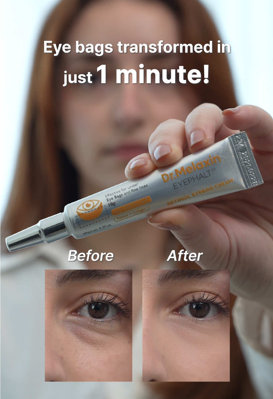What filter? Just insane results from Retinol + Collagen✨ Grab yours for the best deal—only on TikTok Shop🛍️ #drmelaxin #dermarecipe #eyephalt #retinoleyephalt #eyecream #eyecare #eyebags #wrinkles #retinol #kbeauty #skincare #DealsForYouDays #tiktokshop #tiktokmademebuyit