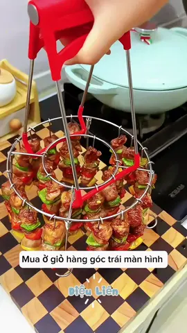 tiện lắm các bác ơi #xiennuong #xiennuongthitinox304 #xiennuongthit #noichienkhongdau #viral #xuhuongtiktokk #xuhuong #phukiendieulien 