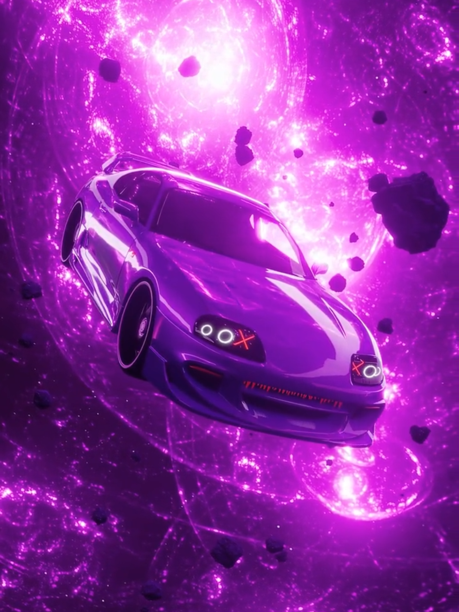 Toyota Supraaaaaa MK4 in space 🚀🌌🔥 | Song: DRIFT WISH - CELESTE | 🎵: @driftwish #carinspace #caredit #3D #cgi #toyota #supra #mk4supra #space #flyingcar #space ★ upload method ★ TG: @editing_news