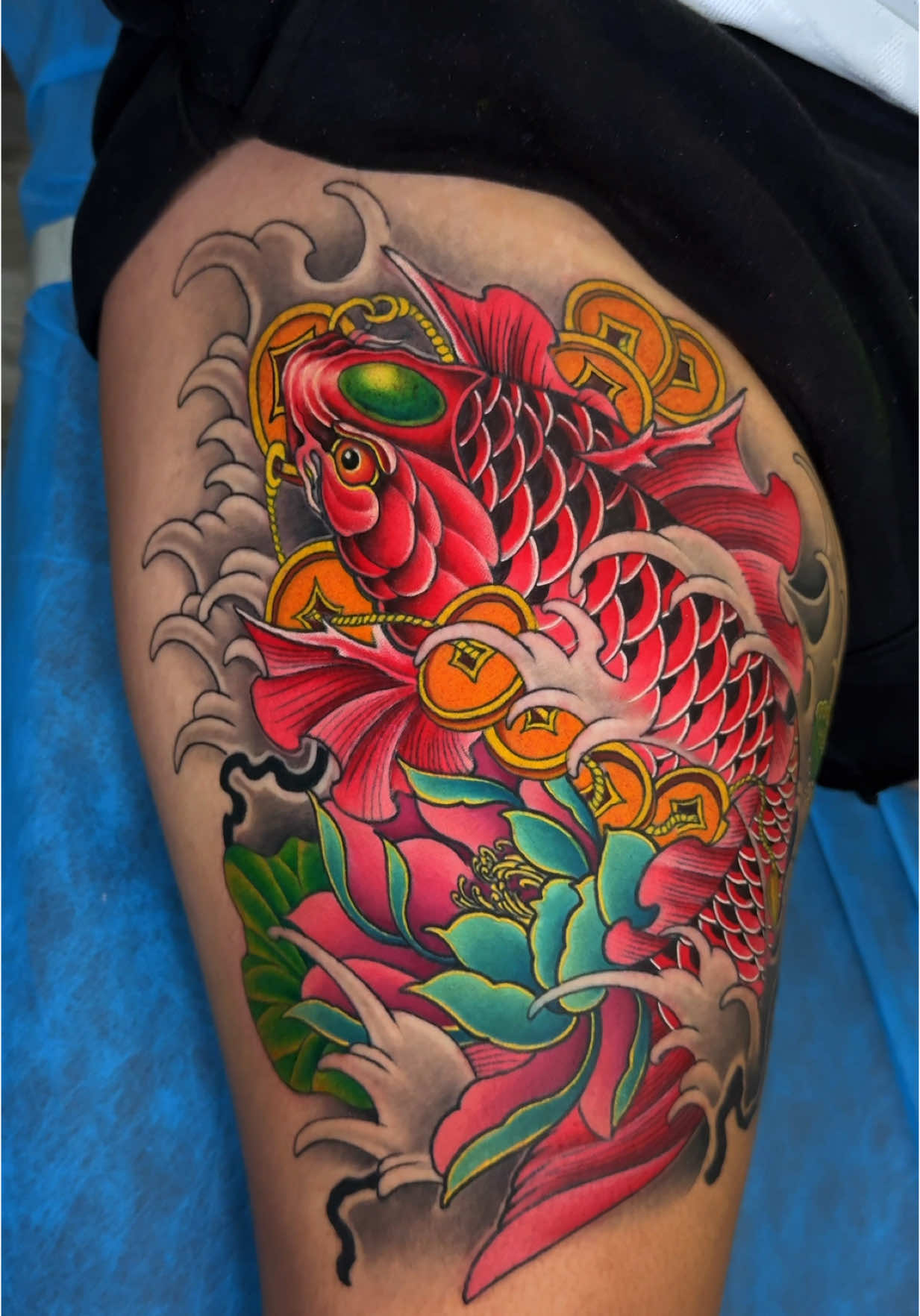 Hình xăm cá chép may mắn!!!#66ink #huynhtattoostudio #huynhnguyen #tattoodongthap #huynhtattoodongthap #hvtattoosupply #dragonhawk #huynhnguyendongthap #dongthap #dongthap #dongthap66 #caolanh #xuhuong #xuhuongtiktok 
