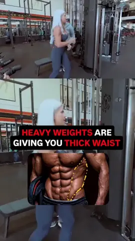 🚫 Never train your waist with heavy weights. 🔗