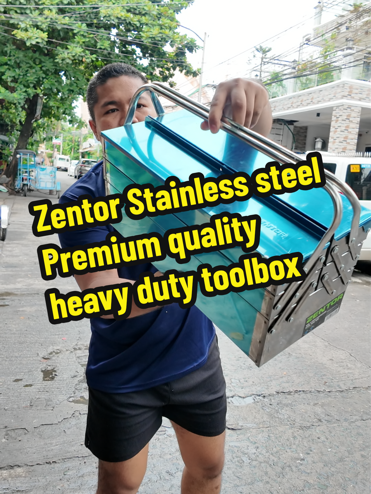 Zentor Stainless steel heavy duty Premium Quality Toolbox #bosstante #toolbox #zentor #zentortoolbox #zentororiginal #heavydutytoolbox 