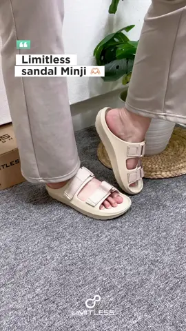 Limitless sandal minji 🍃#GajianSale #belilokaltiktok #belilokal #limitless #diskon #diskontiktokshop #bigsale #fyp #sandalkekinian #sandalviral #fashiontiktok #viral #sandalwanita #jelajahgajian #fypage #WIBGAJIAN #WIBGAJIANSALE #wibgajian #wibgajiansale