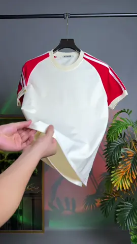 Áo Thun Nam Phối màu tay áo Boy Phố Unisex #aothun #aothunnam #thoitrangnam #thoitranghottrend #xuhuongtiktok #viral 