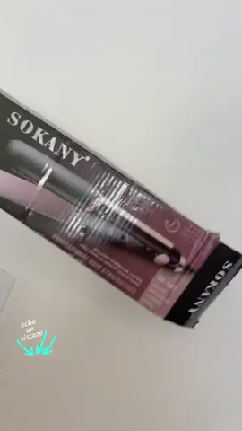 Plancha Para El Cabello Sokany. 😍 #tiktokshop #plancha #planchadecabello 