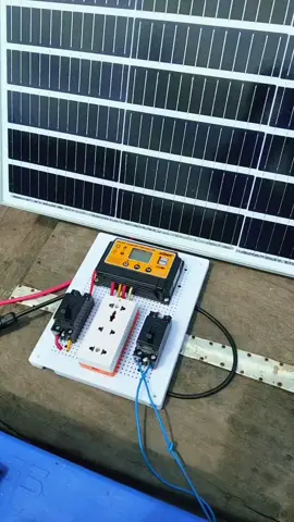 combo tấm pin Bản điều khiển sạc + 6m dây #vanđongshops #suhuongtiktok #tampinnangluongmattroi #nangluong #vanđongshops 