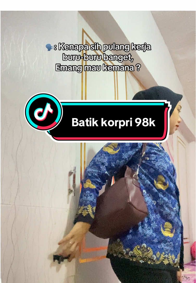 Batik korpri 98k cek keranjang kuning skrg 🤏🏻😍