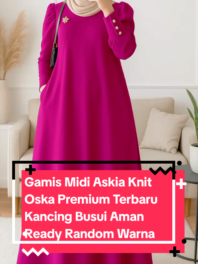gamis 2025 trend terbaru gamis elegan simple mewah gamis syar'i premium Gamis Midi Askia Knit Oska Premium Terbaru Kancing Busui Aman Ready Random Warna #gamispolos #gamisterbaru #gamismewah #gamiselegan #gamismuslimah #bajugamis #gamiskekinian #gamisadem #dres #gamispremium #gamisknit 