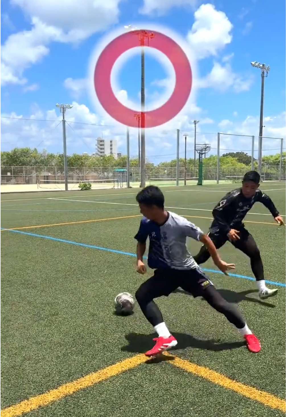 〜初見では取られないトラップ❗️〜 #レガテドリブル塾#サッカー#ドリブル#サッカー選手#サッカースクール