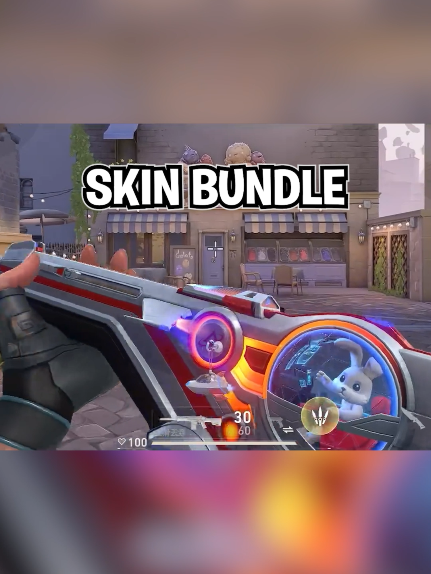 Gameplay of the new VALORANT Mobile (allegedly exclusive) skin bundle! Would you cop this if it came to pc? #Valorant #valorantmobile