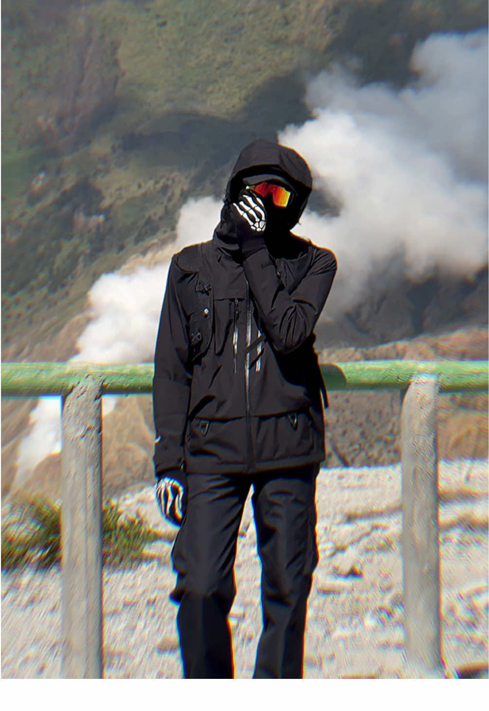 🥷🤷🏻‍♂️ #pendaki #mountain #gopcore #gunungpapandayan 