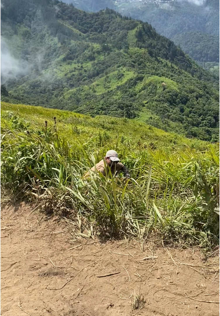 Malah freestyle😂 #mongkrang #pendaki #pendakiviral #jatuhdigunung #pendakilucu #pendakikocak #rinjani #lawu