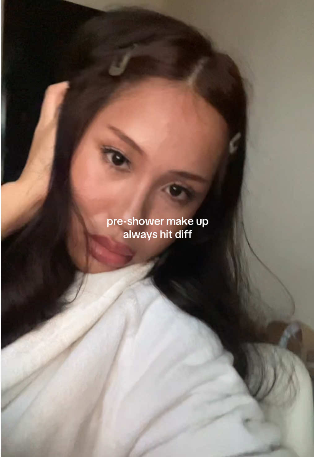 pre shower make up hits diff—why it looks so good