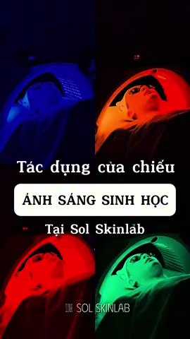 Sử dụng ánh sáng sinh học trong chăm sóc da là xu hướng làm đẹp hiện đại tận dụng những ưu điểm vượt trội của loại ánh sáng này. Mỗi loại màu ánh sáng đều có những lợi ích nhất định đối với sức khỏe, dưới đây là một số tác dụng của ánh sáng sinh học đối với da. #chamsocdakhoahoc #nanmunchuanykhoa #solskinlab #nanmunthudaumot 
