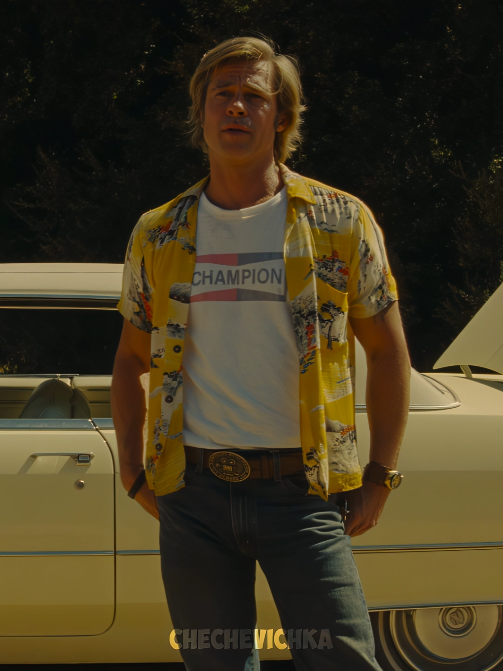 Cliff Booth💘 #onceuponatime #onceuponatimeinhollywood #bradpitt #quentintarantino #cliffbooth #edit #fyp #chechevichka  #однаждывголливуде 