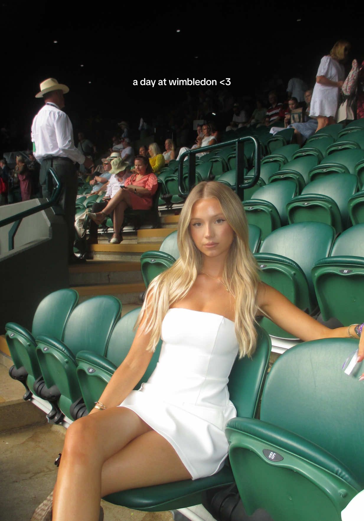 a perfect day at wimbledon with @Beauty Works <3  pr invite 