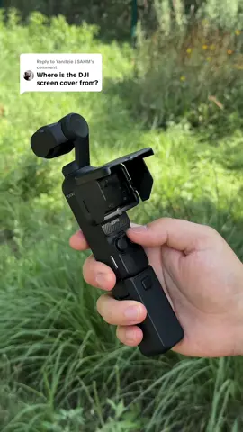 Replying to @Yanitzie | SAHM After 100 days of development, this custom sun hood for the Pocket 3 is finally in mass production! #djipocket3 #djipocket3accessories #tripod#videocreator #musthaves 