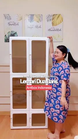 Gak sampai 3 menit, lemari ini langsung berdiri rapi!  Instalasi tanpa alat, desainnya estetik, cocok buat kamar kamu yang minimalis~ Fix, solusi terbaik buat penyimpanan praktis dan stylish! #lemaripakaian #lemariminimalis #rakpakaianestetik #fyp #antboxofficial #homedecor #rakpakaian #kamarrapi  #cekoutsekarang