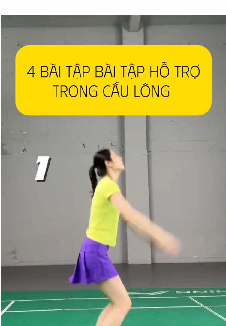 4 bài tập hỗ trợ trong cầu lông #badminton #caulong #badmintonun #badmintonplayer #caulongphongtrao #badmintontiktok #badmintonlovers 