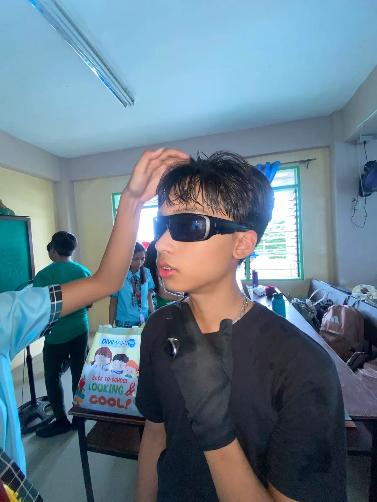 The disaster before the Cosplaying. #fineshit 