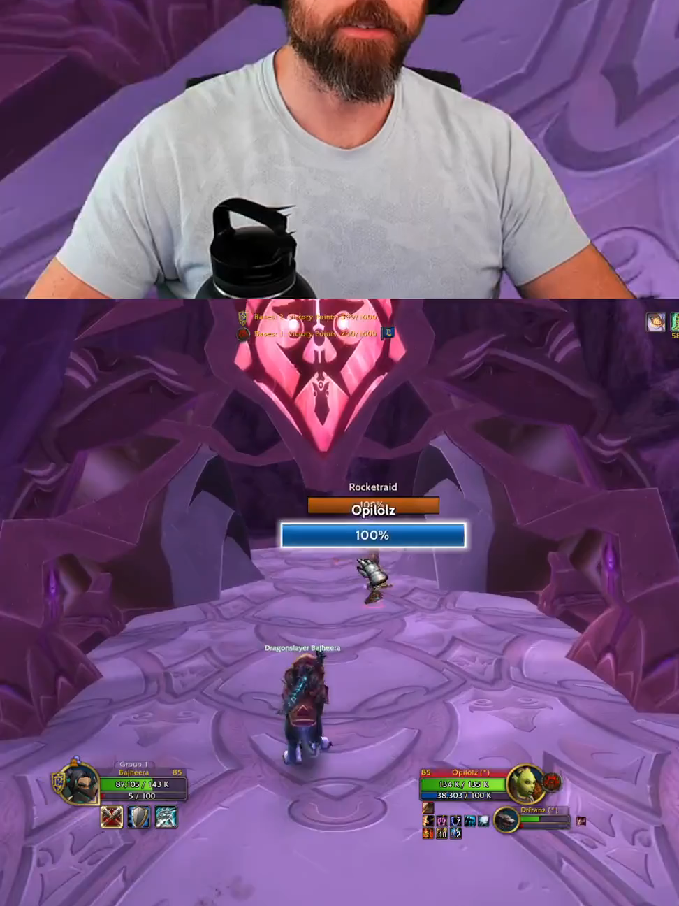 Just Don't Get Knocked Off! #fyp #twitch #gaming #blizzard #worldofwarcraft #warcraft #wowclassic #pvp