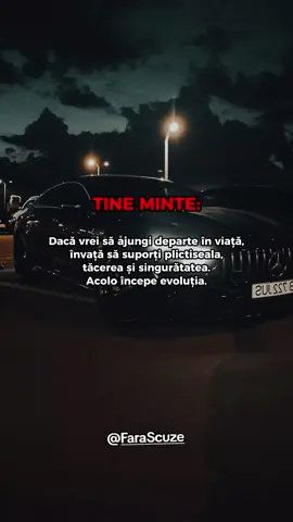 Dacă vrei să ajungi departe  Ține liniștea aproape. #despreoameni #MentalitateDeFier #motivatie 