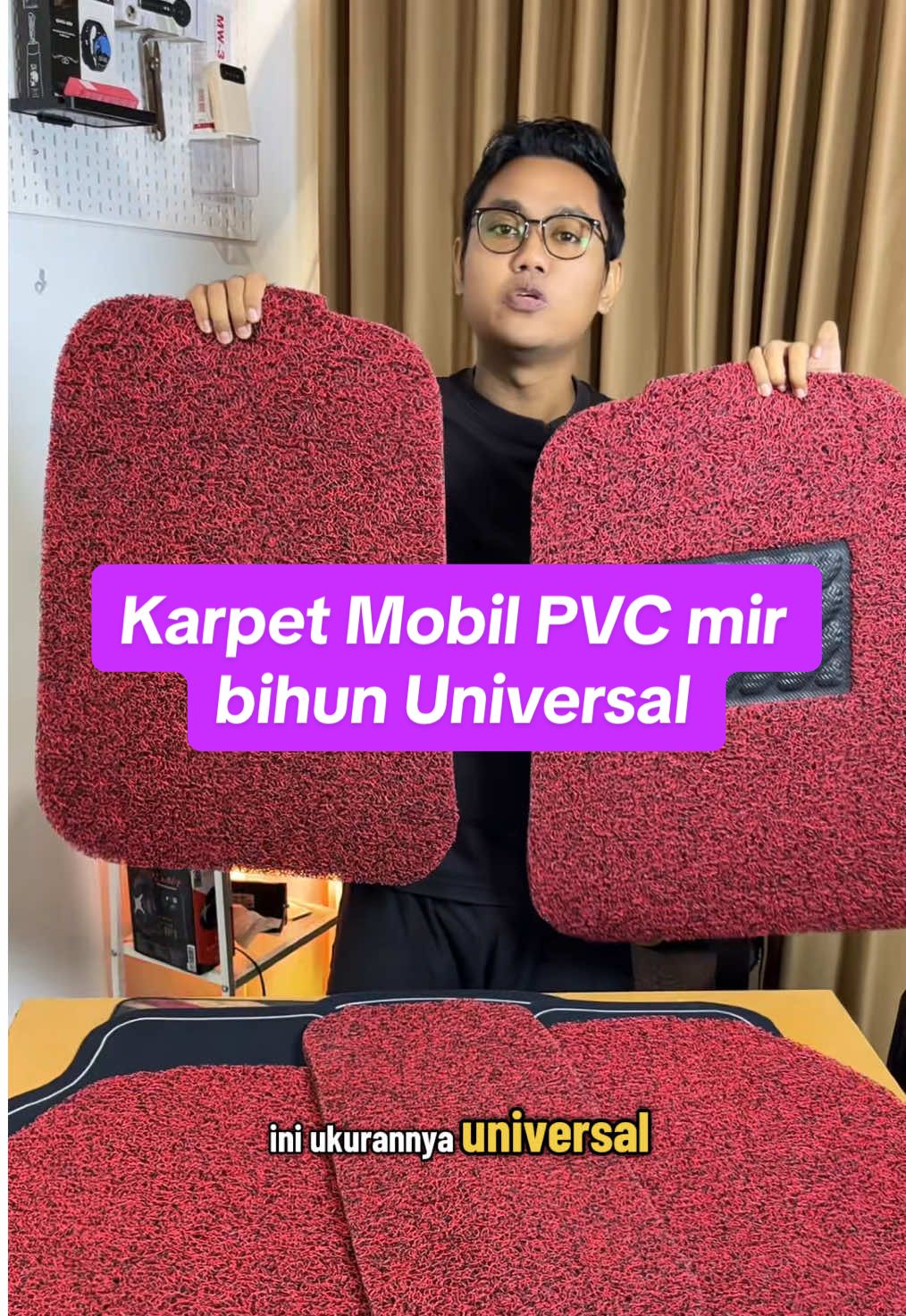 Karpet Mobil PVC mir bihun Universal #karpetmobil #karpetmobilbihun #karpetmobiluniversal #karpetmobilmie #karpetmobilpremium #wibgajian #cuantanpabatas 