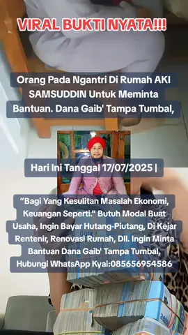 Insyaallah Aman Dan Amanah, Semoga Anda Berikutnya Dapat Bantuan #bantuan #pesugihan #danagaib #amanah #halal #kepercayaan #keyakinan #viral #fyp 