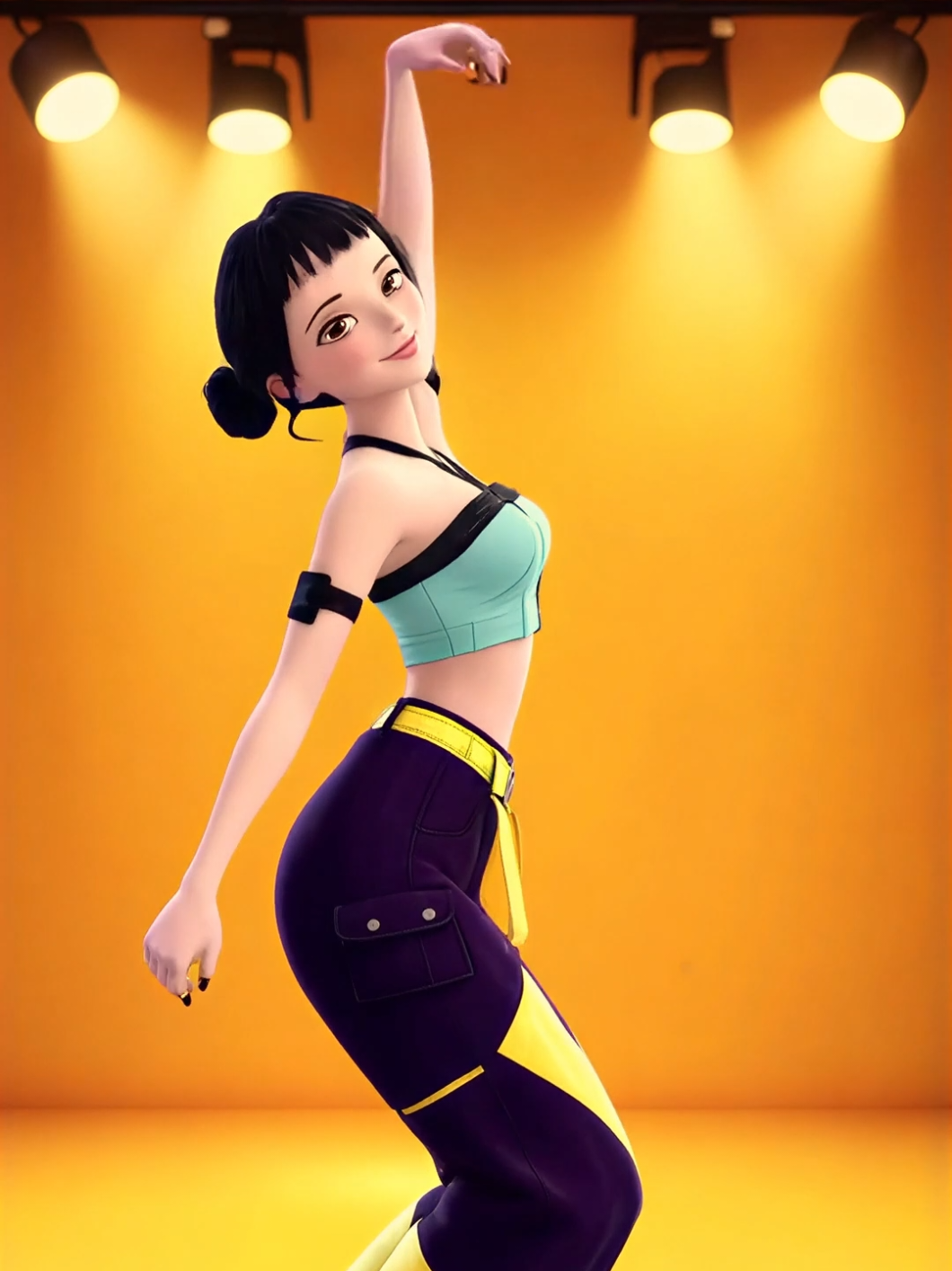 Zoey dancing 
