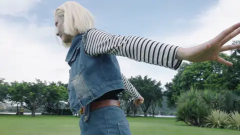 Số 18 xinh quá 🤣#dragonball #xuhuong #liveaction 