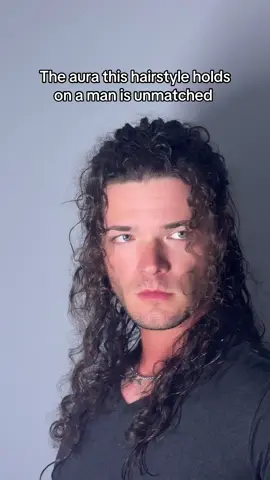I’ll take this over a fade or fluffy hair thank you#fyp #alt #metalhead #longhairmen #longhair #curlyhair #boyswithlonghair #alttok #halfuphalfdown #halfuphalfdownhairstyle 
