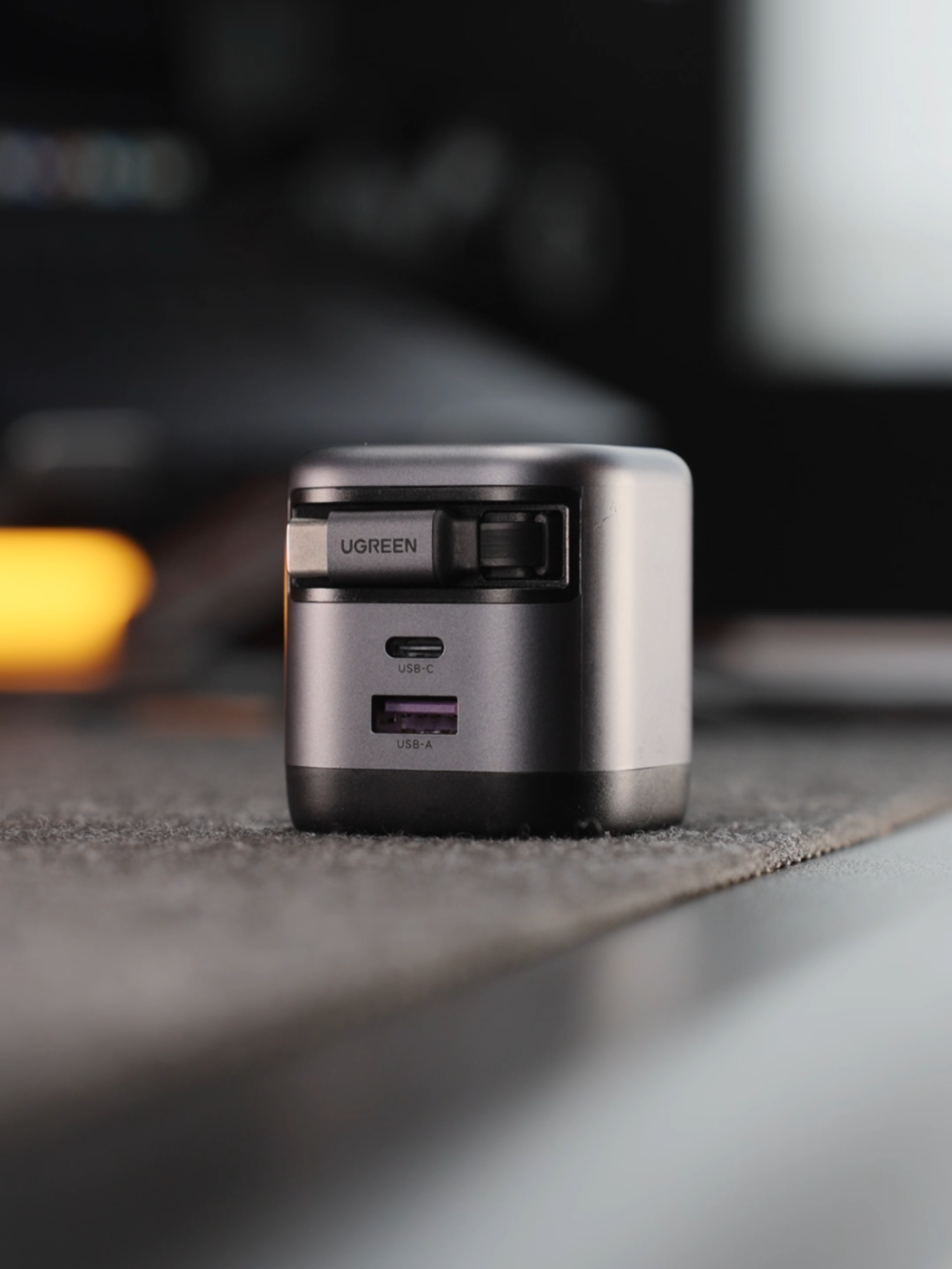 Want to keep your cable at the ready but also want to have a stylish, uncluttered desk? Get both with the UGREEN Nexode Retractable 45W charger, which has a built in cable which stores away when not in use! Link in bio #UGREEN #UGREENNexode #charger #bestcharger #Tech #newrelease
