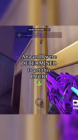 It was SO worth the wait 🥸 #overwatch #overwatch2 #lucio #ana #funny 