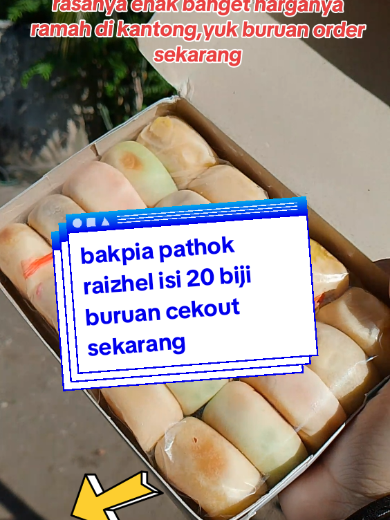 bakpia pathok raizhel isi 20 biji 👉#bakpia #bakpiapathokraizhel #bakpiakering 