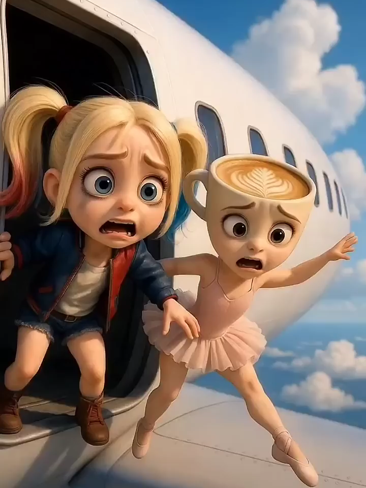 Luckily there was Trippi Troppi who Rescue us.. #trippitroppi #ballerinacappuccina #story #ai #shorts #story #ballerinacappuccina