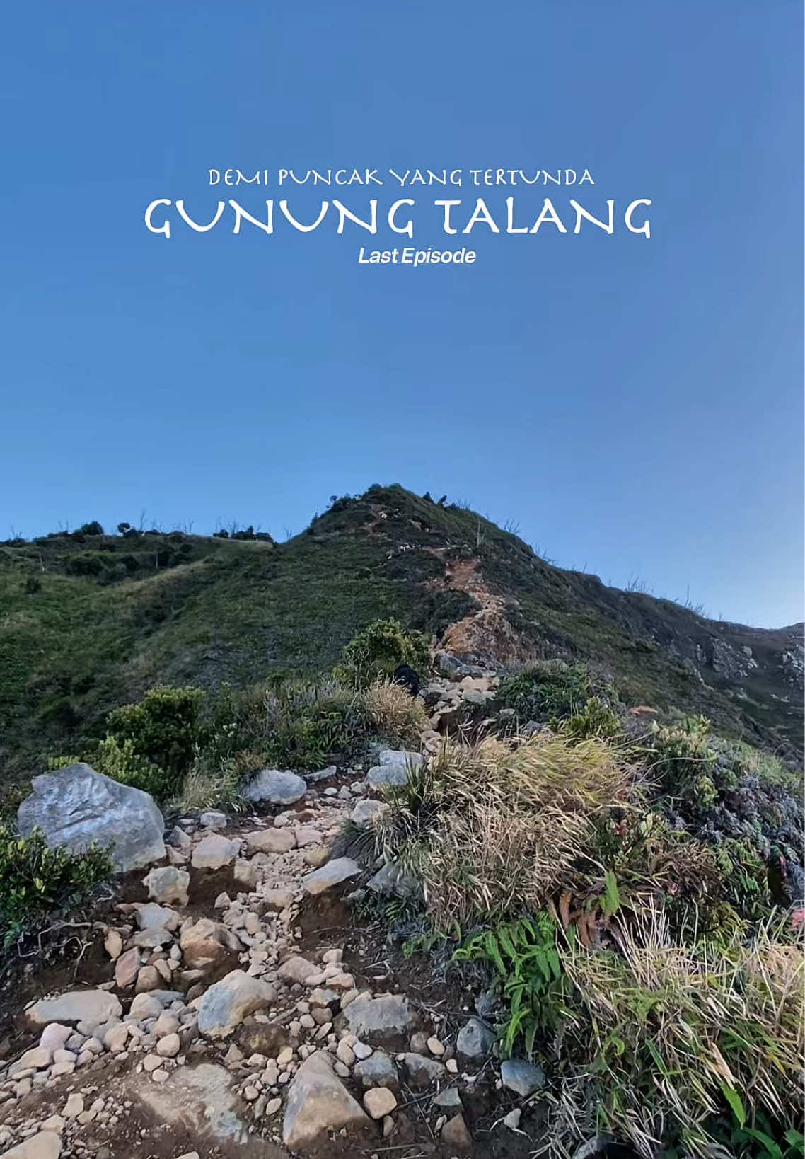 Berhasil Remedi puncak yang pernah gagal di gapai . Berteman di IG : fikri.goblin . #gunungtalang #exploreindonesia 