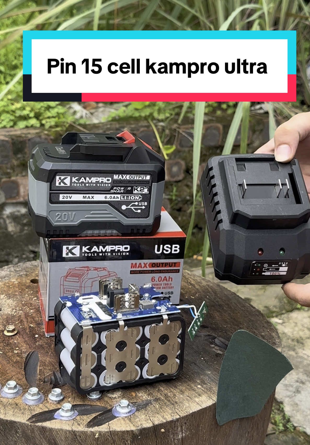 Pin kampro ultra 6.0ah chân pin phổ thông 4cm có cổng usb #pinkampro #pinkamproultra #pinultra #pinkamproussb #pinkampro15cell #pin15cellkampro #pinmaykhoan #pinmaymai #pinmaysietbulong #pinmaykhoanbetong #pinchanphothong #pin15celldongxacao #pin15cellkamproultra #xuhuong #viral #pindong #pindong15cell 