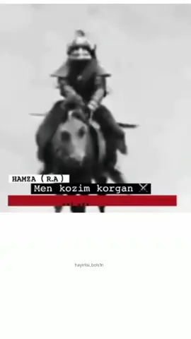 Xamza RodiAlloh 🦁🖤☝️#ахи #ислам_религия_мира_добра #tavhid🔐 #vodiybozor #makkah #dubai🇦🇪 #axi🖤 #axi🖤 #abu_xanzala1 #solih #abdullohdomla #популярно #ислам #soliham #rijollar #axi #🖤🔇 #🖤🔇 #🌼🥀 @hayirlisi_bols1n 