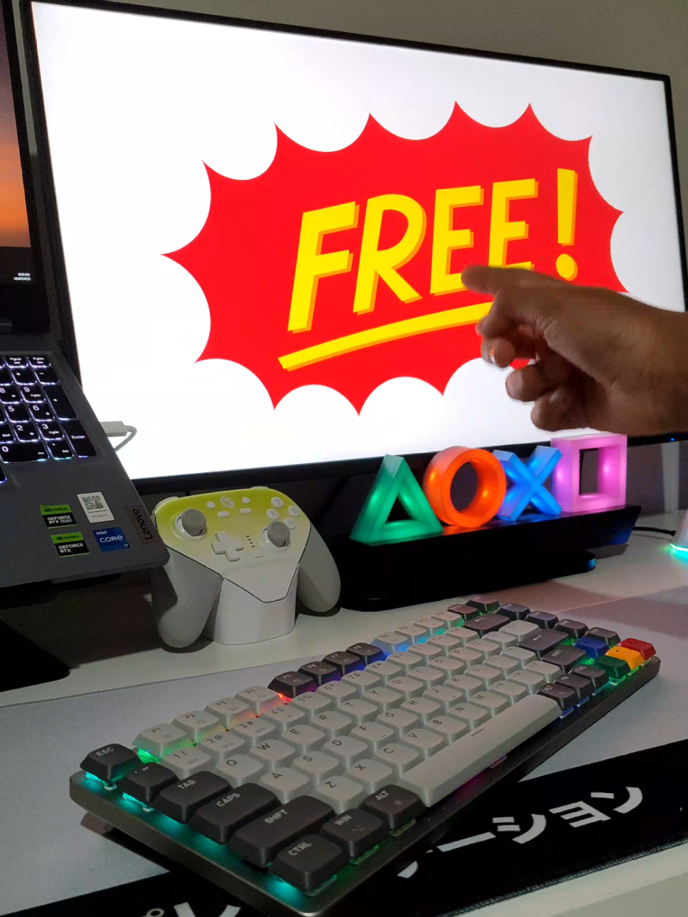 Free Games You need 🎮 - How to get the F1 game for free 🚗 - Raceroom - The F1 Movie #techtok #roadto6k #gamingpc #GamingSetup #gaming #room #lenovo #pc #RoomTour #movie #f1 #f1movie #cinema 