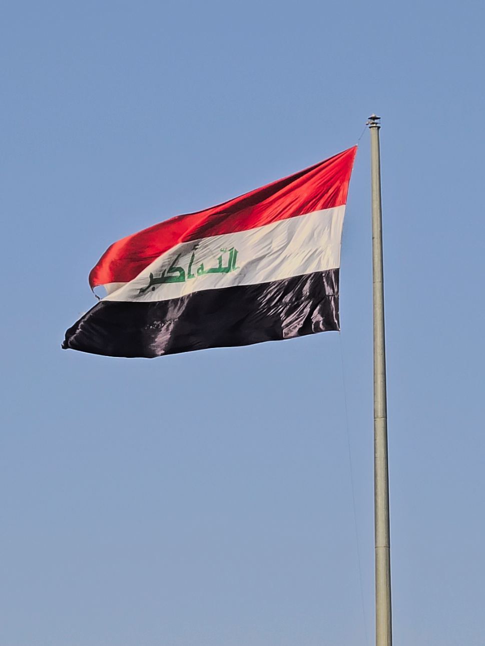 علم العراق❤️#العراق #علم_العراق🇮🇶 #بلدي #الدعوم #كربلاء 