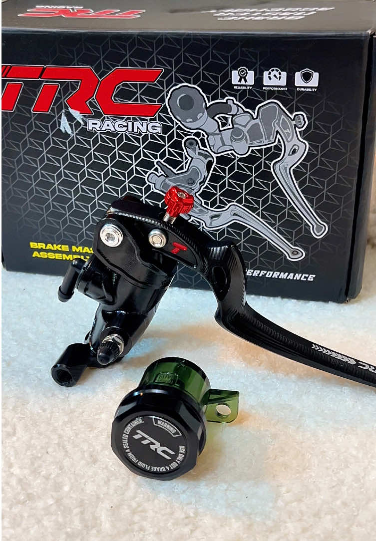 TRC RACING UNVERSAL CNC BRAKE MASTER 17MM RIGHT SIDE 8162 #brakemaster #brakemasterforsniper150 #brakemasteruniversal #trc #brakemasterpump #sniperking #sniper150 #sniper155 