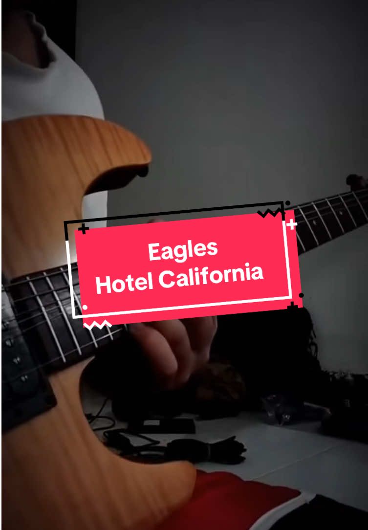 Hotel California (Re-Upload) #guitarsolo 