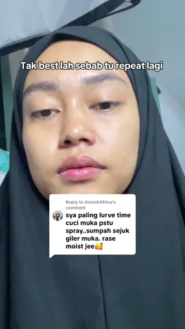 Replying to @AmirahAfrina #spraymeknuraini 