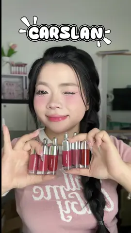 Mềm mịn như nhung, lên màu như mơ – chỉ có thể là Carslan! #thetruong98 #Carslan #soncarslan #xuhuongtiktok #goclamdep #makeup #reviewlamdep #sontintduongam 