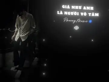 Giá Như Anh Là Người Vô Tâm…#lyrics #lyricsvideo #lyrics_songs #gianhuanhlanguoivotam 