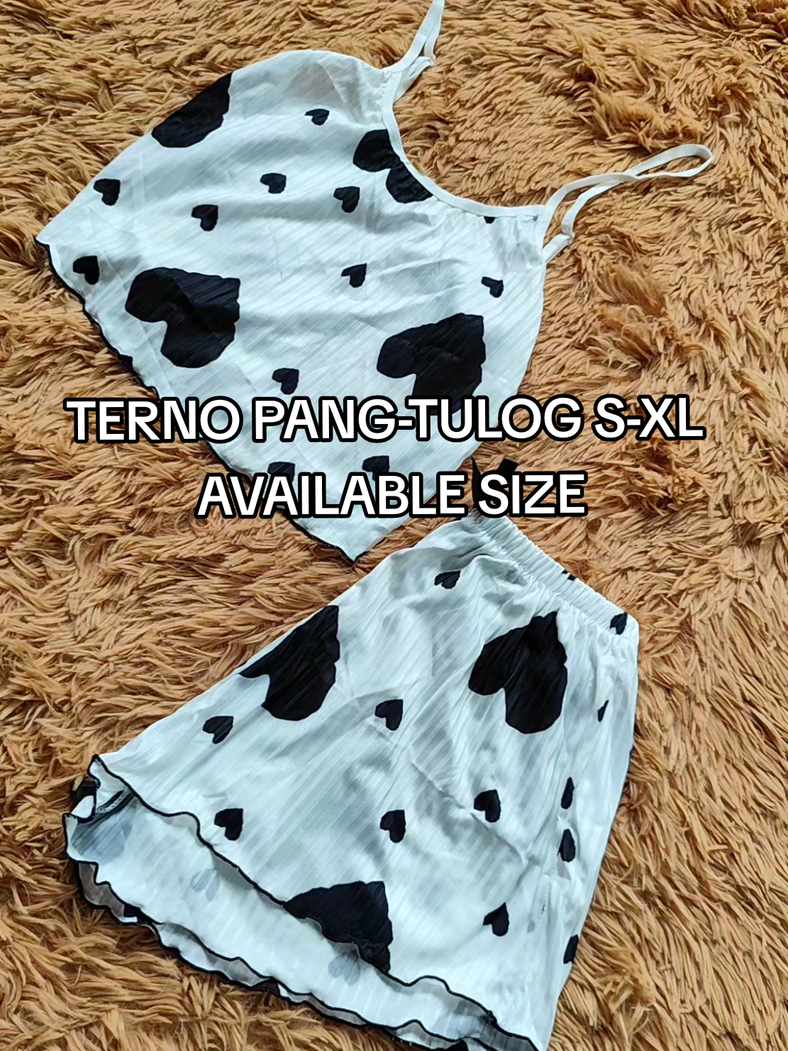 Mura lang to sisyy, terno pangtulog 100+ pesos lang sa yellow basket.#terno #ternoset #pantulog #pantulogoutfit 